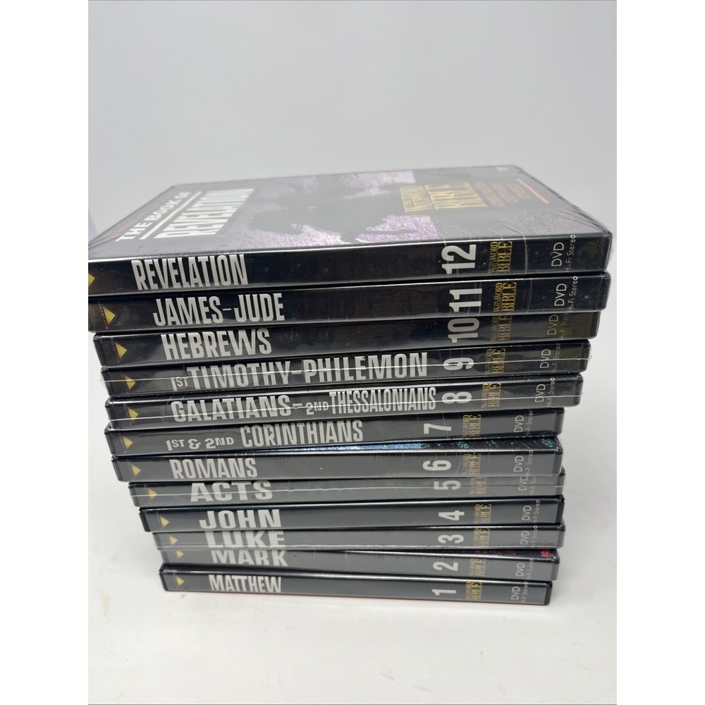 The WatchWord Complete New Testament Bible Set 1-12 (DVD, 2002, 12 Disc Set)